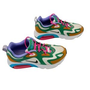 Nike Air Max 200 Mystic Green Women's 7.5 Multicolor Chunky Sneakers Streetwear‎